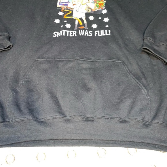 Trump Funny Ugly Christmas Hoodie Size 3XL Pullover New Black National Lampoons - Picture 4 of 13